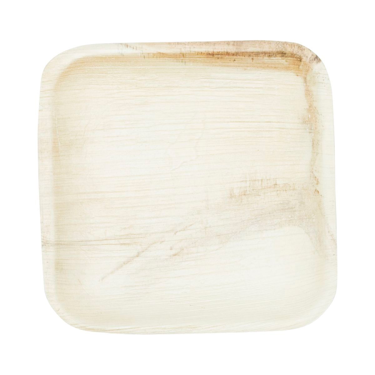 ASSIETTES PALMIER Carrée Ø18CM X6 - PUBLI EMBAL
